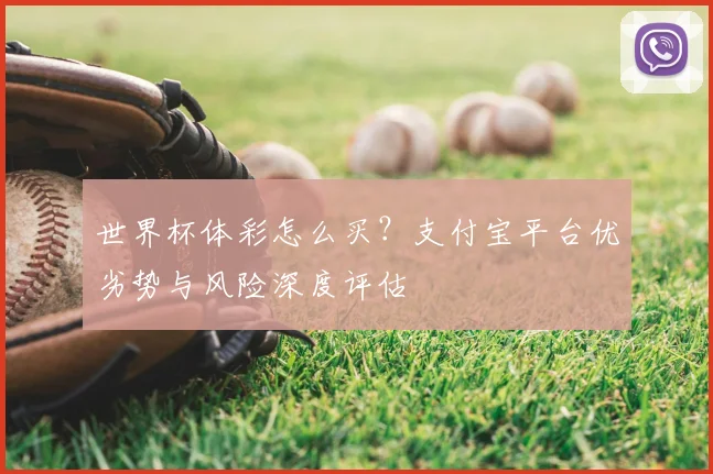 世界杯体彩怎么买?支付宝平台优劣势与风险深度评估